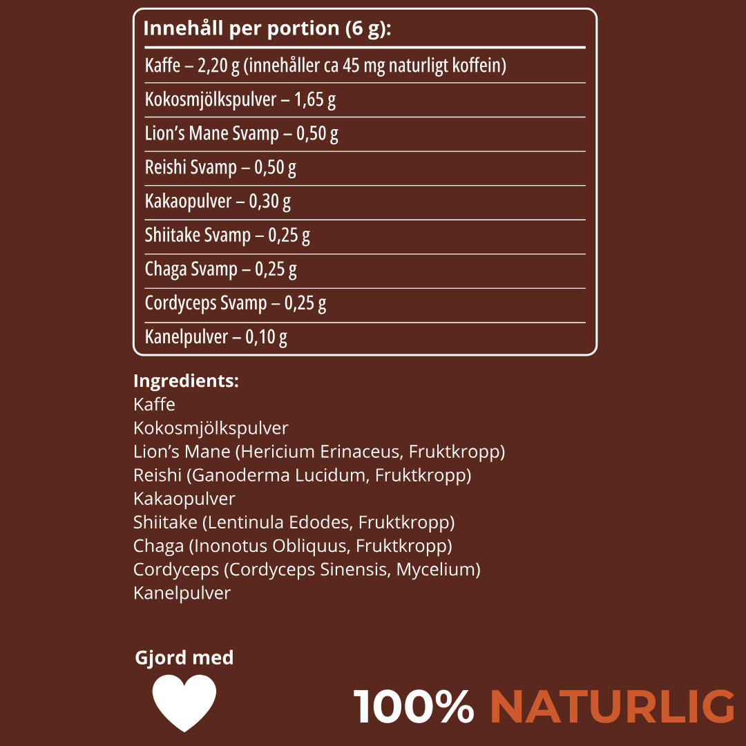 LIVRA Svampkaffeblandning