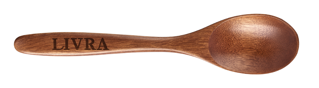 LIVRA Signature Scoop i Gyllene Nanmu-trä
